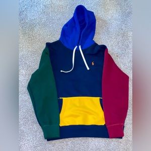 Multicolor Raulph Lauren Polo hoodie